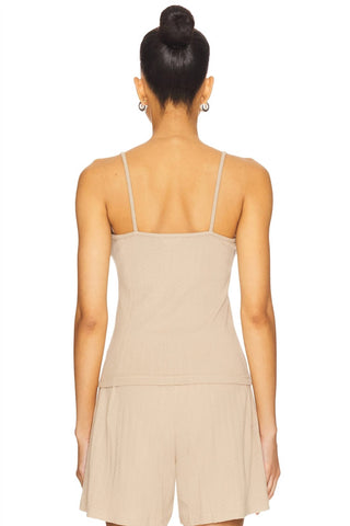 Donni. - The Pointelle Cami Tank Top