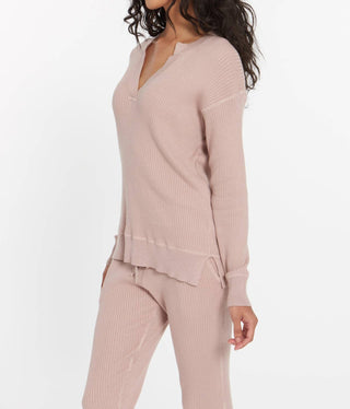 Leimere - Cabo Split Neck Top