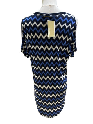 Michael Kors - Printed Cold Shoulder Lightweight Blouse