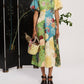 Alemais - Avery Spliced Midi Dress