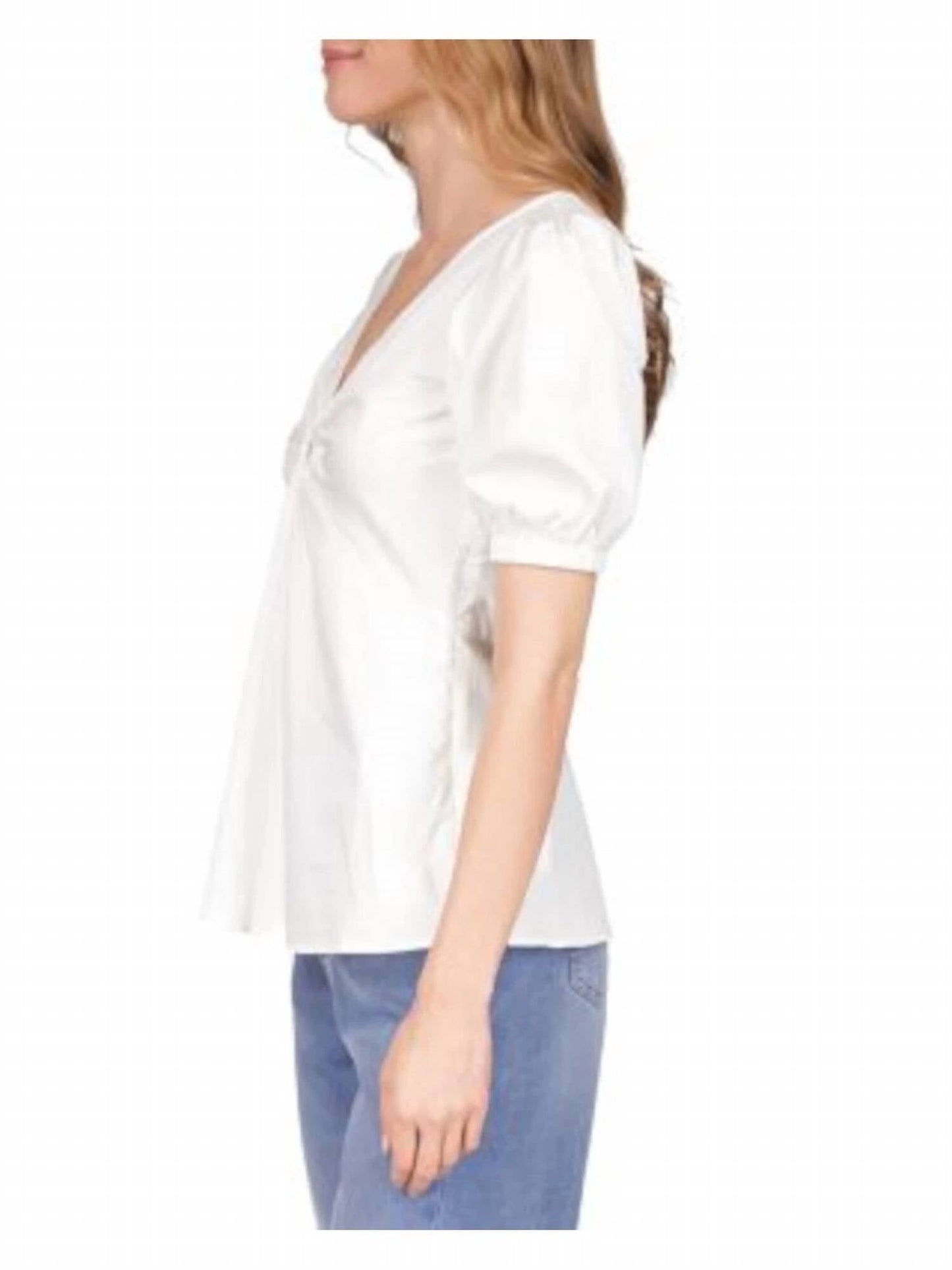 Michael Kors - Lined Ring Cutout Blouse