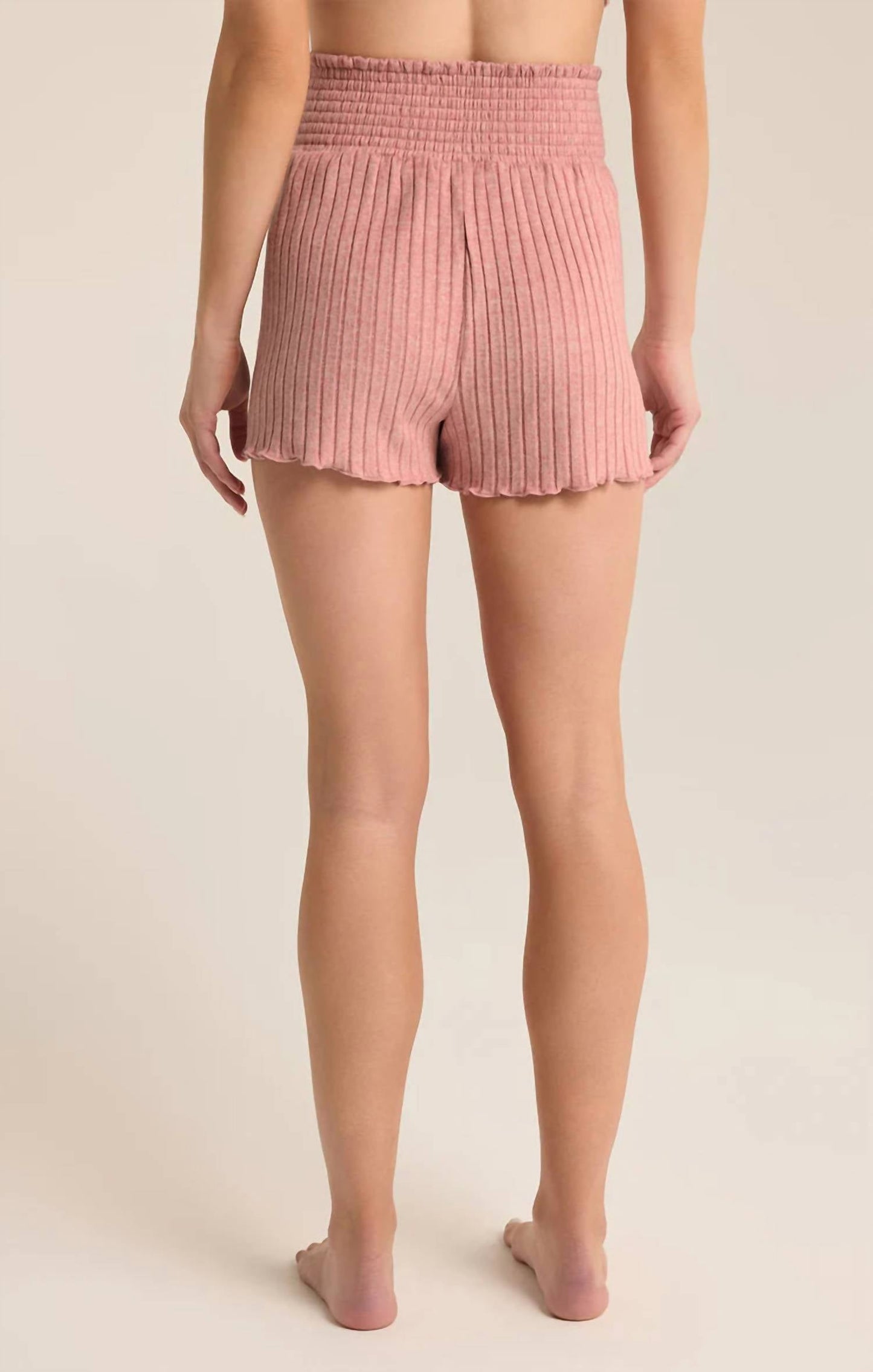 Z Supply - Dawn Smocked Rib Short