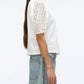 3.1 Phillip Lim - Broderie Anglaise Combo T-shirt