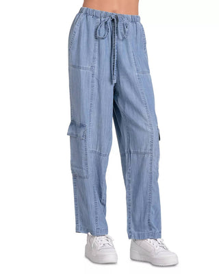 Elan - Denim Cargo Pant