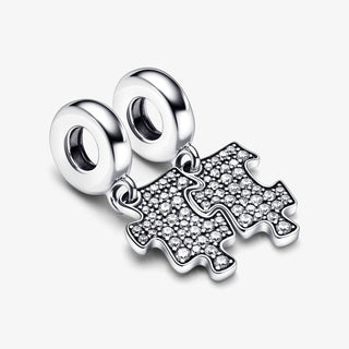 Pandora - Sparkling Puzzle Piece Charm