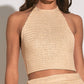 Elan - Crochet Halter Top