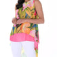 Frank Lyman - High-low Sleeveless Tunic Top