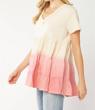 Entro - Ombre Tiered Top