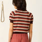 Alix Of Bohemia - Lessi Sandstone Stripe Top
