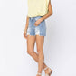 Judy Blue - Paint Splash Jean Shorts