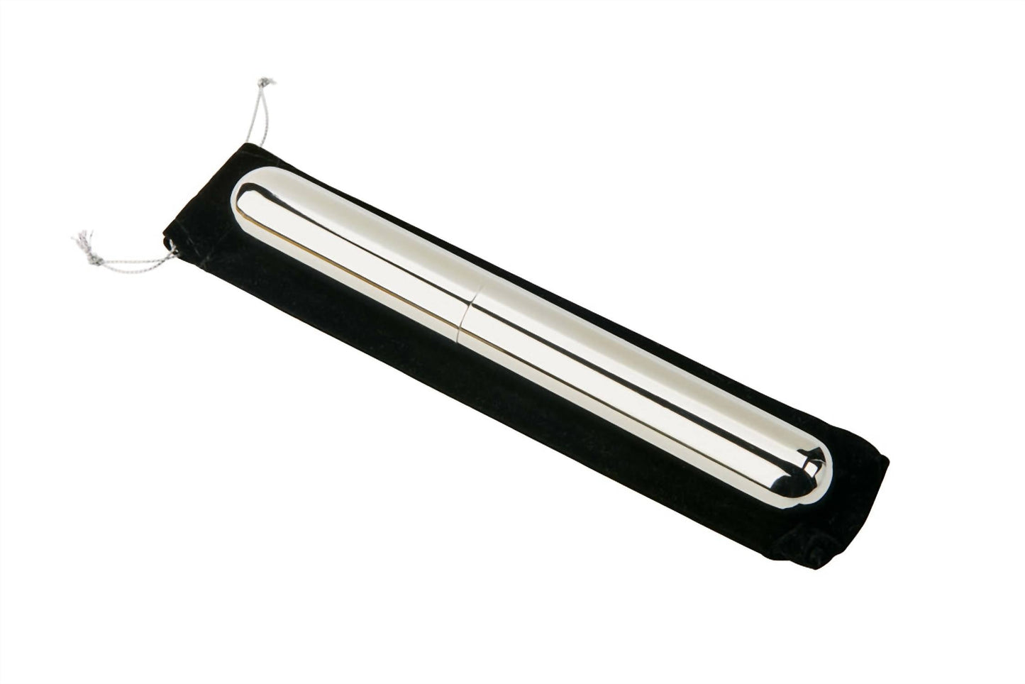 Creative Gifts International - Stainless Steel Cigar Tube with Pouch