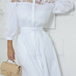 Marie Mercié - Vitoria White Linen Dress