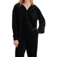 Steve Madden - Jaelynn Velvet Fold-Collar Blouse