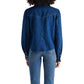 Steve Madden - Charley Denim Button Front Top