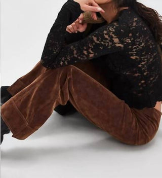 Free People - Glow Up Vegan Suede Pants