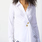 Joseph Ribkoff - Stretch Woven Wrap Blouse
