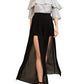 Entro - Solid Slit Maxi Short Pant