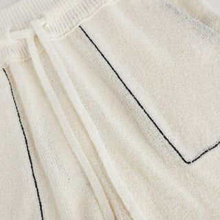 Roberto Collina - Women's Elastic Drawstring Waistband Shorts