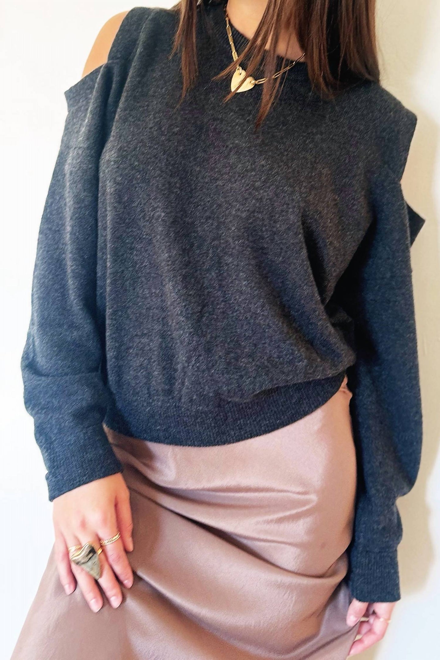 Crush - Women's Paradisco Cut Out Crew Top