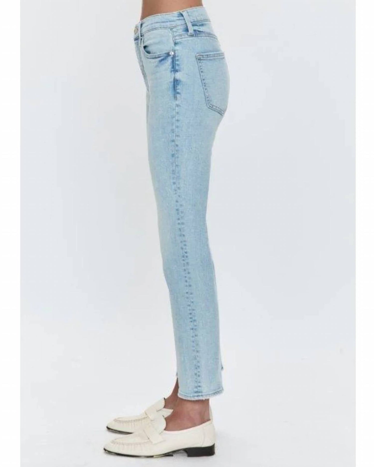 Pistola - Women's Lennon High Rise Crop Boot Jean