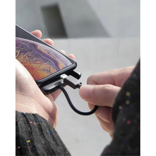 Anker Powercore 5k Powerbank 5000mAh with built-in 4.7 Lightning Cable - Black