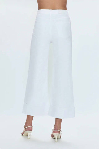 Pistola - Lana High Rise Ultra Wide Leg Crop With Cuff Jeans