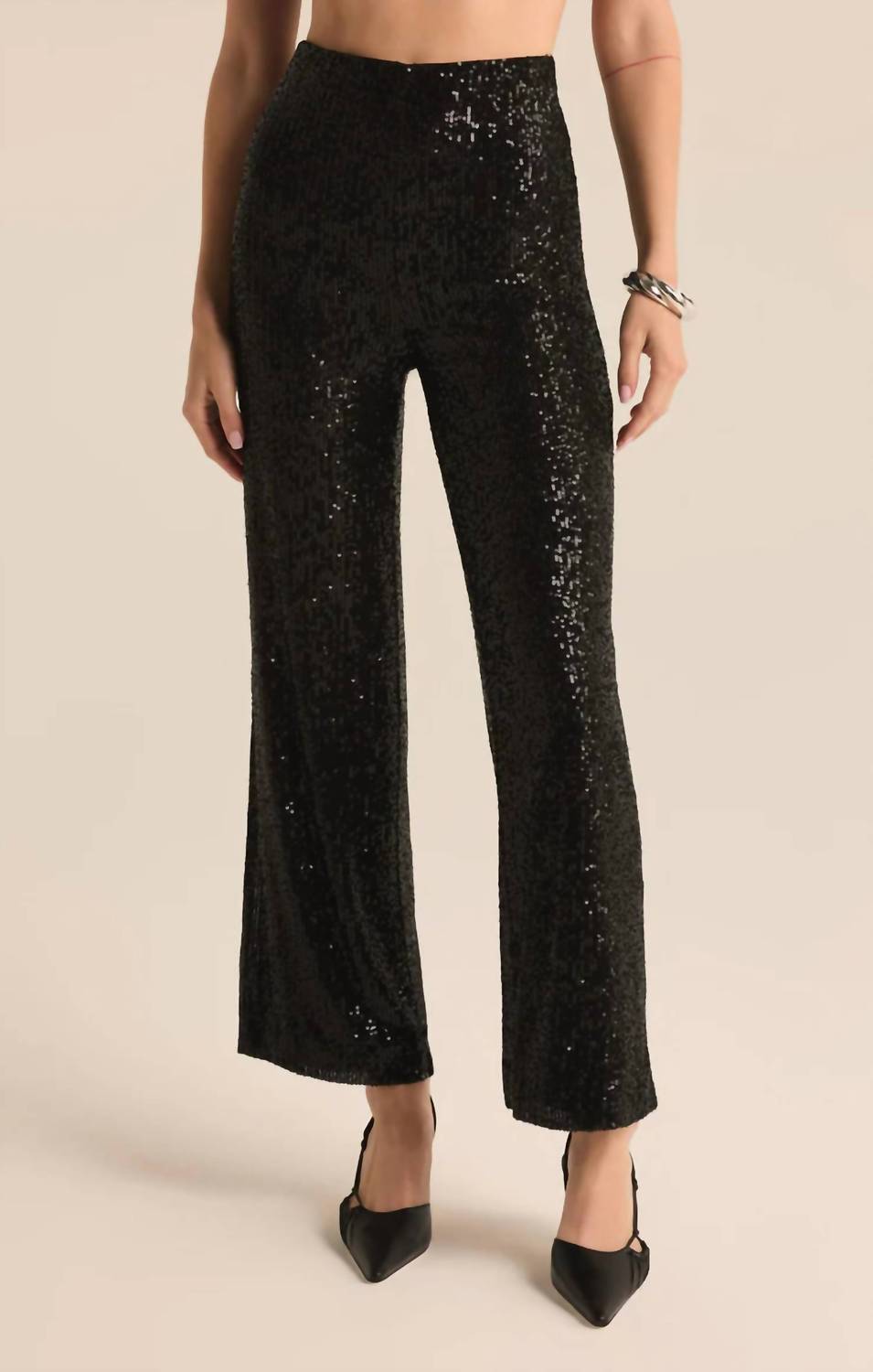 Z Supply - Skylar High Rise Sequin Pants