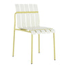 4 Piece Set Of Modern Color Block Designed Single Chairs