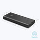 ANKER PowerCore+ 26800 mah Portable Charger with Qualcomm QC - Black