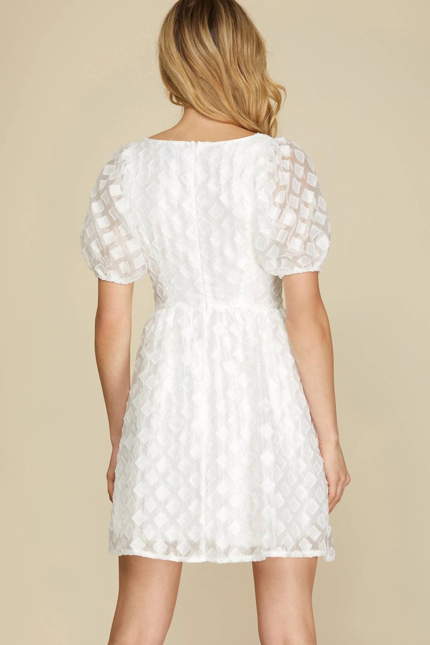 She + Sky - Jacquard Dress