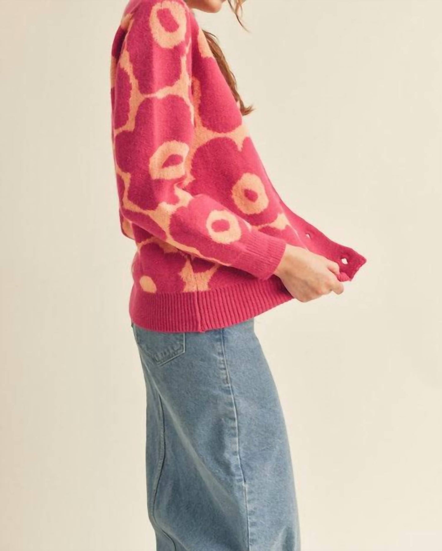 Anniewear - Quiet Spring Floral Cardigan