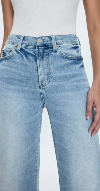 Pistola - Izzy Mid Rise Wide Leg Crop Jeans