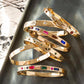 Marlyn Schiff - Women's Multistone Crystal Baguette Bangle