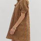 Entro - Graceful Blooms Embroidered Dress