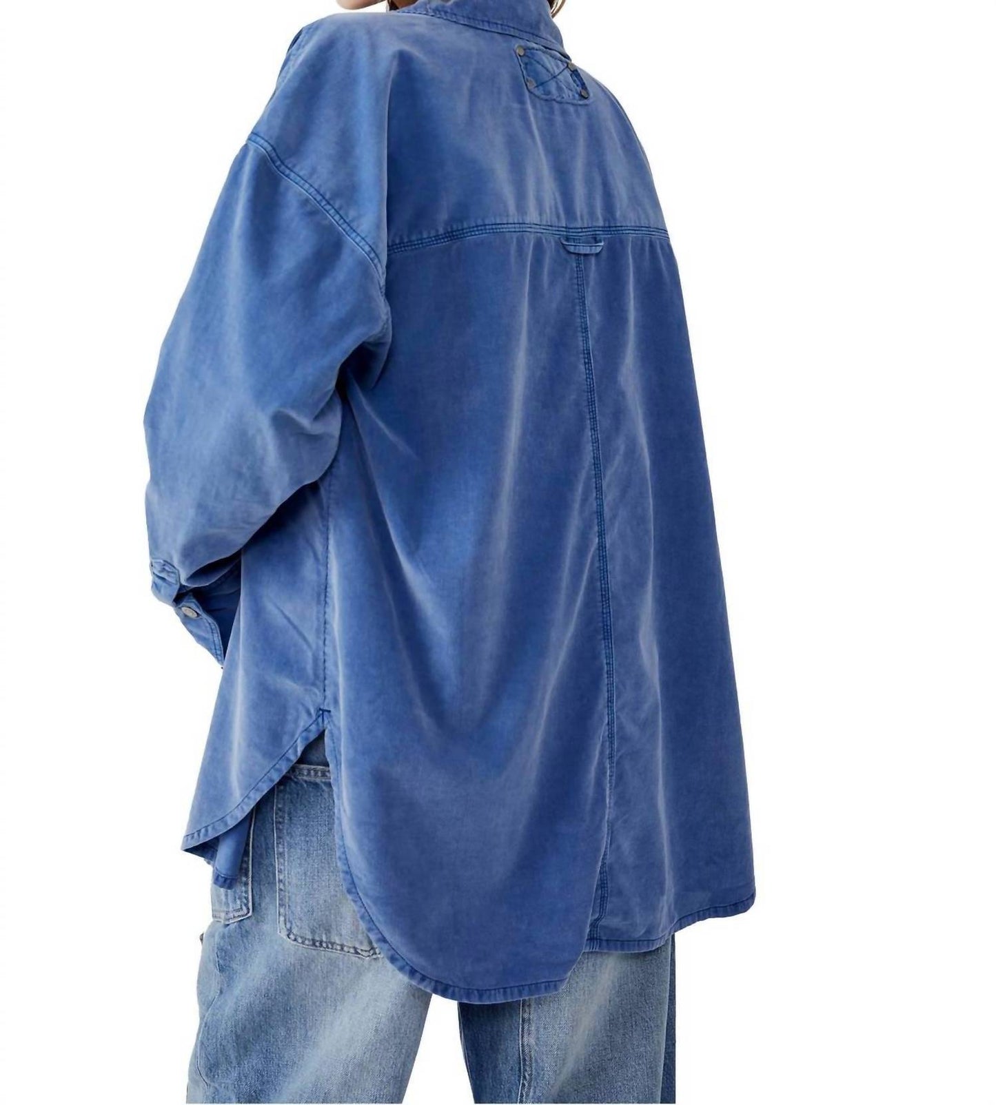 Free People - Baby Cord Buttondown Shirt Jacket