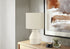 Lighting, Table Lamp Modern - Cream