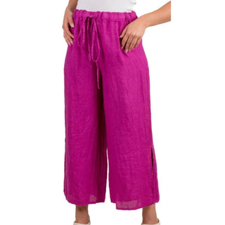 Gigi Moda - Flo Linen Capri Pants