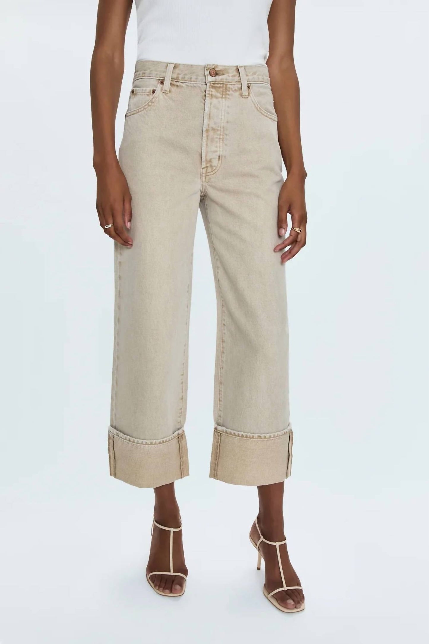 Pistola - Ryder High Rise Cuffed Jean