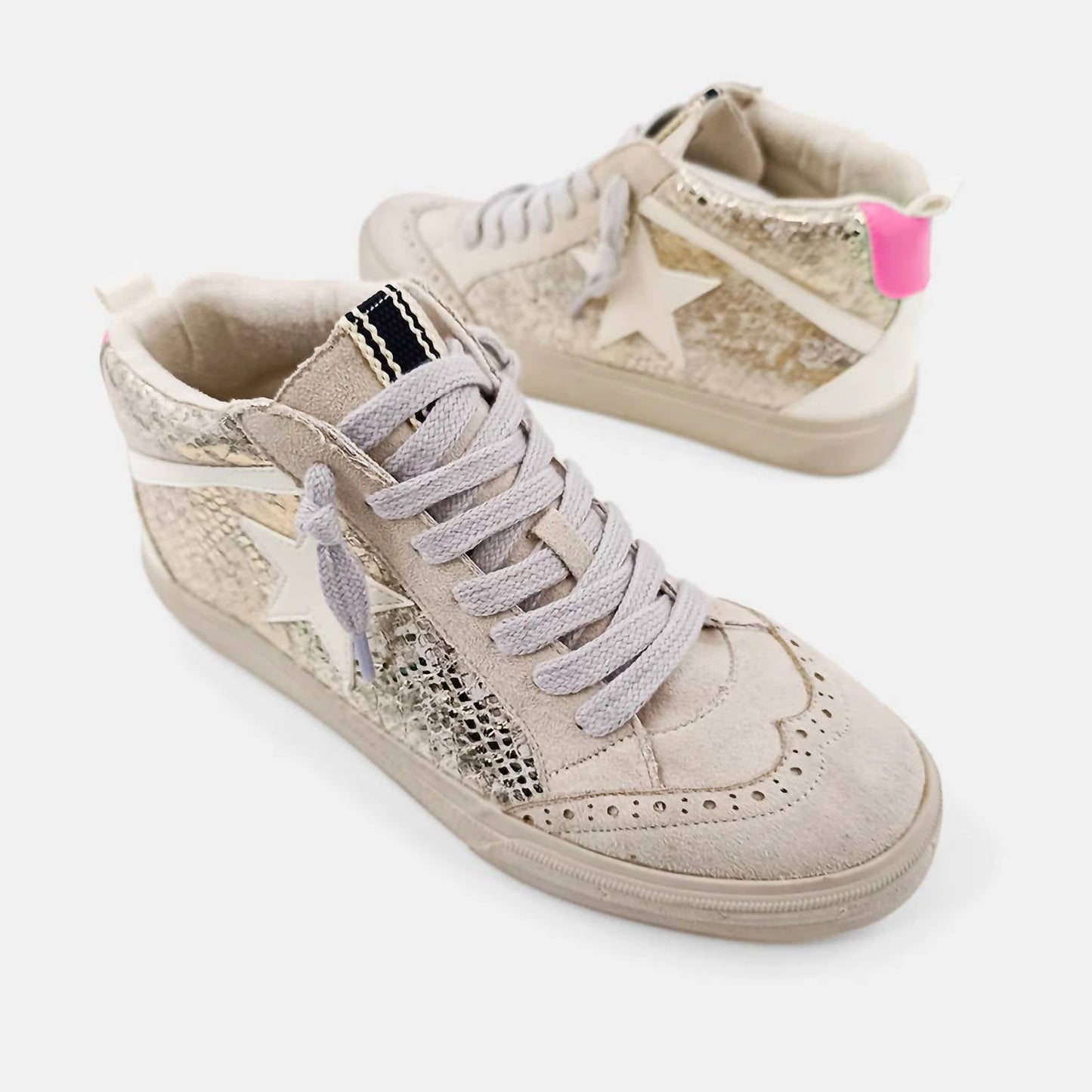 Shu Shop - Women's Mid Rise Sneaker Shoes