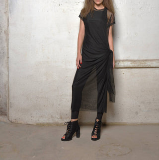 Simply Mila - Mesh Short Sleeve Dress