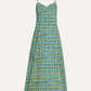 Christopher John Rogers - Wiggle Dot V-neck Midi Dress