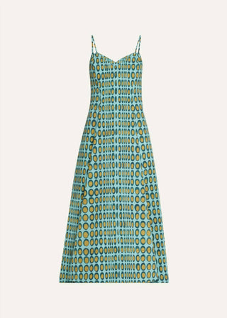 Christopher John Rogers - Wiggle Dot V-neck Midi Dress