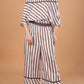 Anniewear - Knit Stripe Jumpsuit