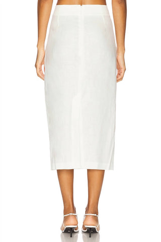 Enza Costa - Linen Pencil Skirt