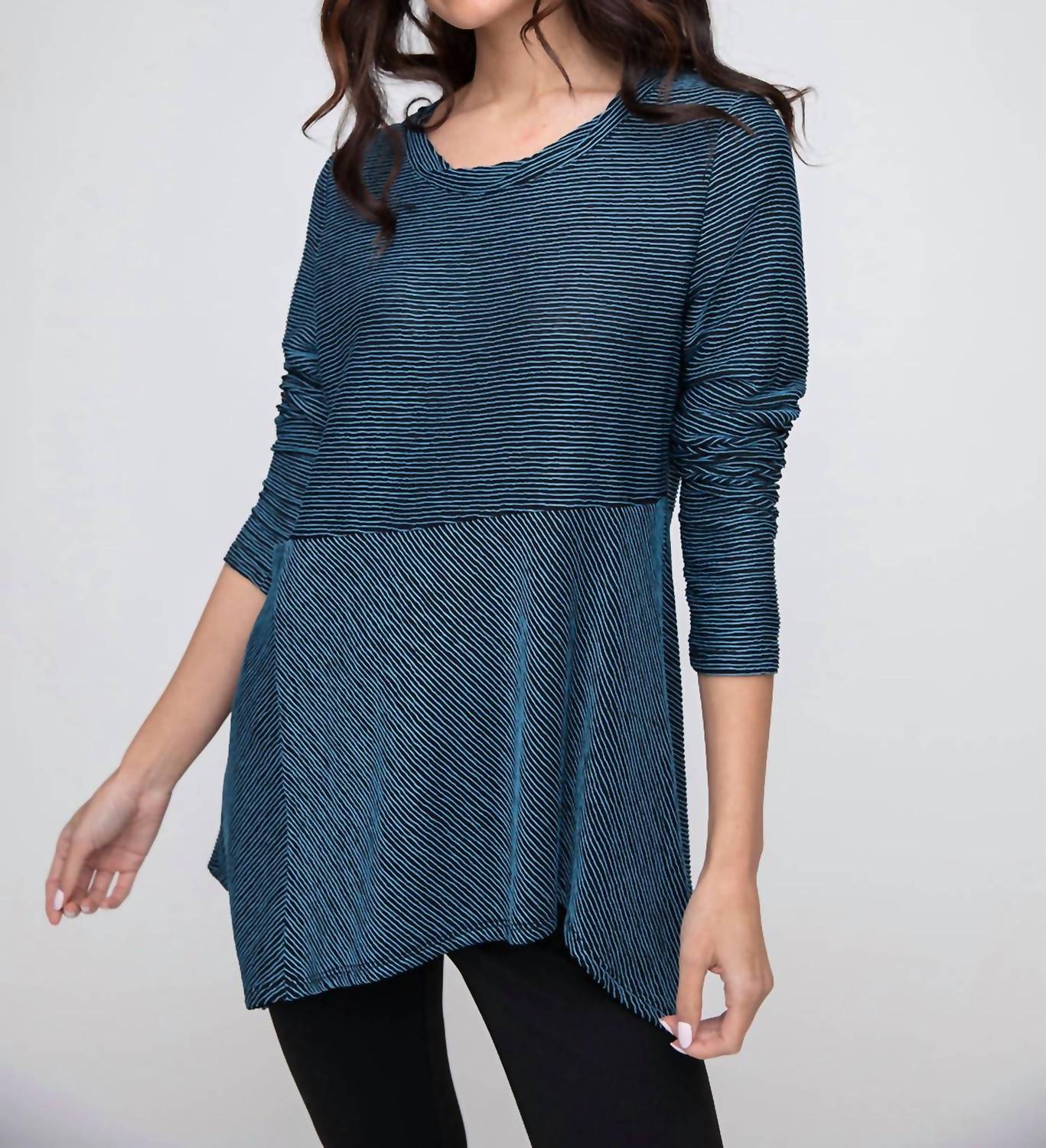 Habitat - Arty Stripe Asymmetrical Tunic