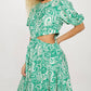 Meet Me In Santorini - Verdant Cut Maxi