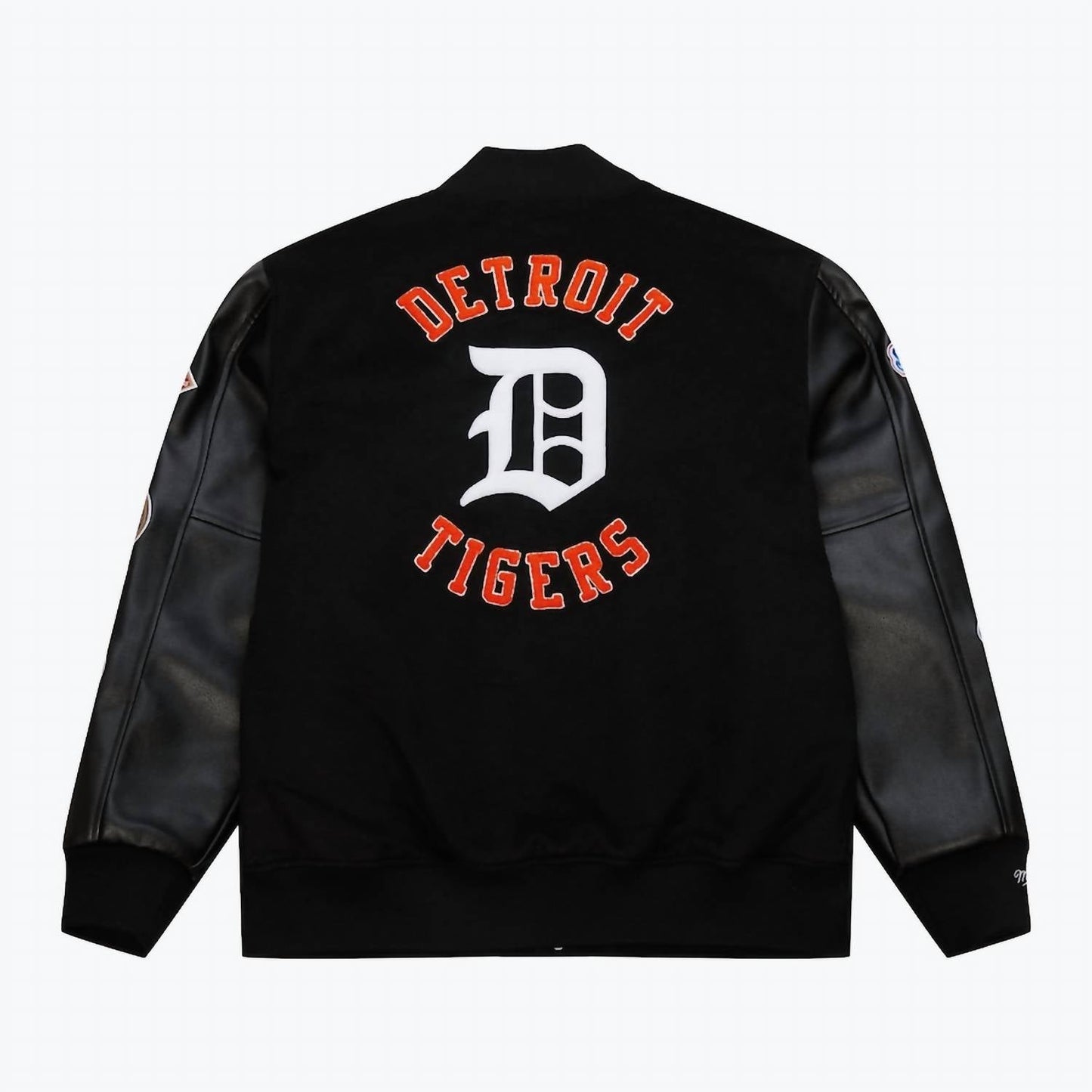 Mitchell & Ness - Men's Detroit Tigers Vintage Logo Full-snap Varsity Jacket