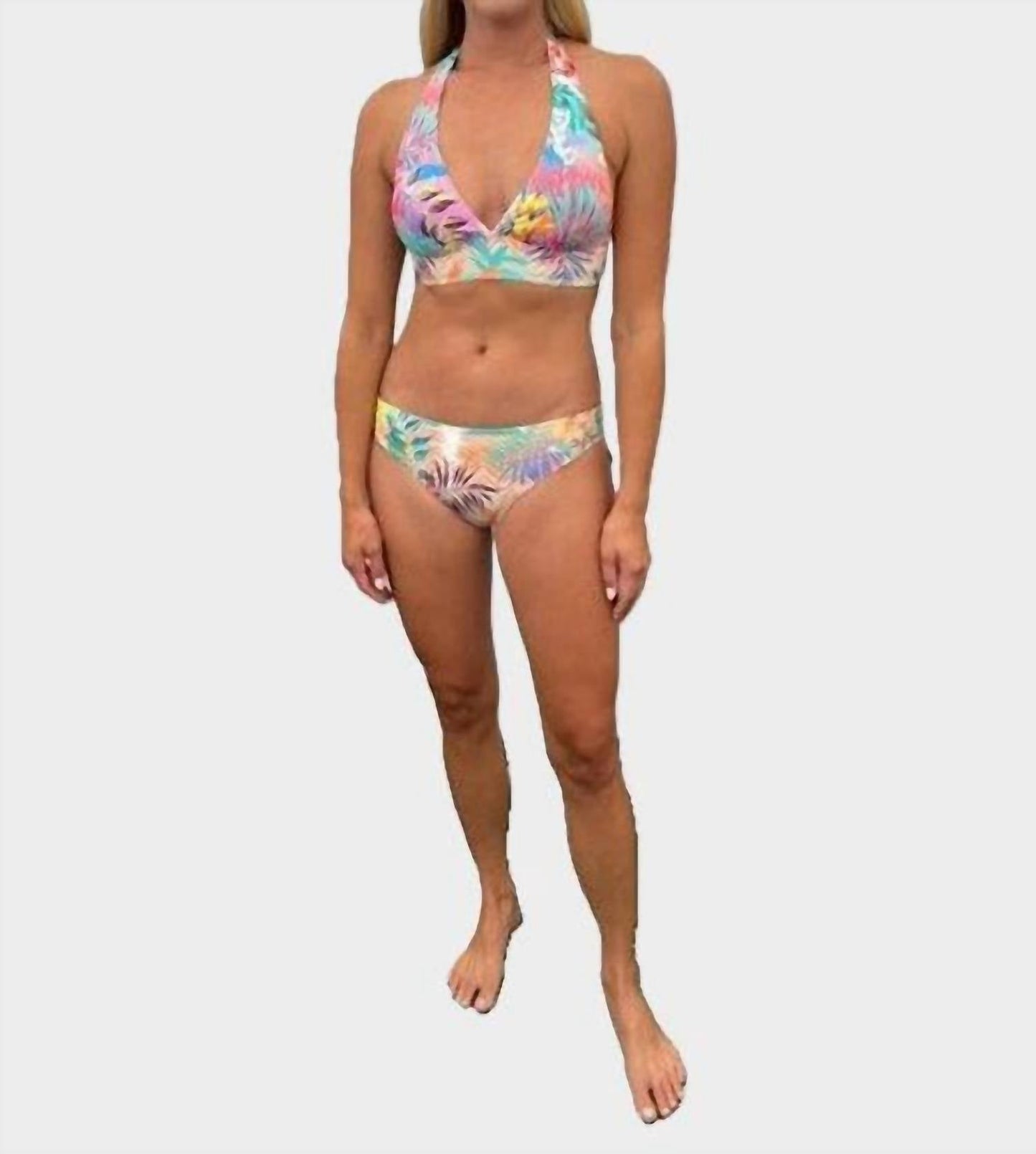 Johnny Was - HALTER BIKINI TOP