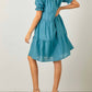 Baevely By Wellmade - Keaton Floral Burnout Tiered Dress