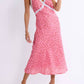 Sage The Label - Botanica Lace Detail Midi Dress